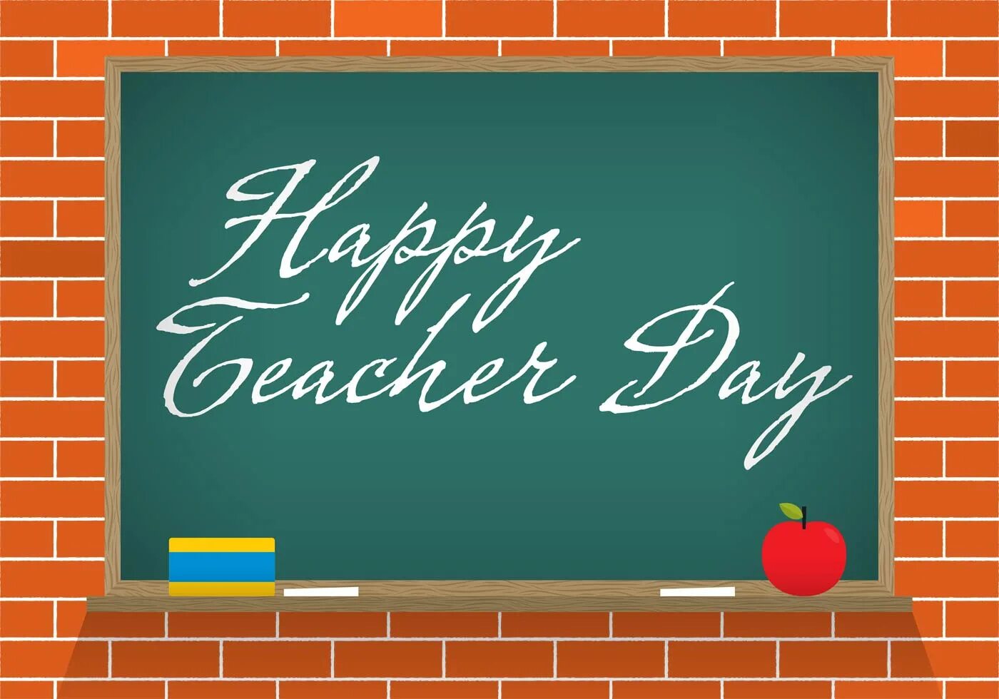 Картинка с днем учителя на доске Vector Teacher Day Chalk Board 91798 Vector Art at Vecteezy