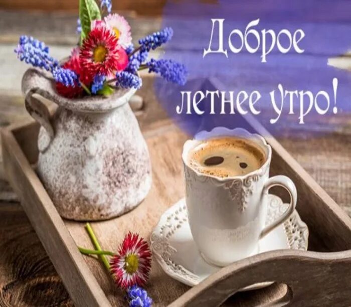 Картинка с добрым утром летняя бесплатно Утра доброго! 2023 Подслушано в Снежном ВКонтакте