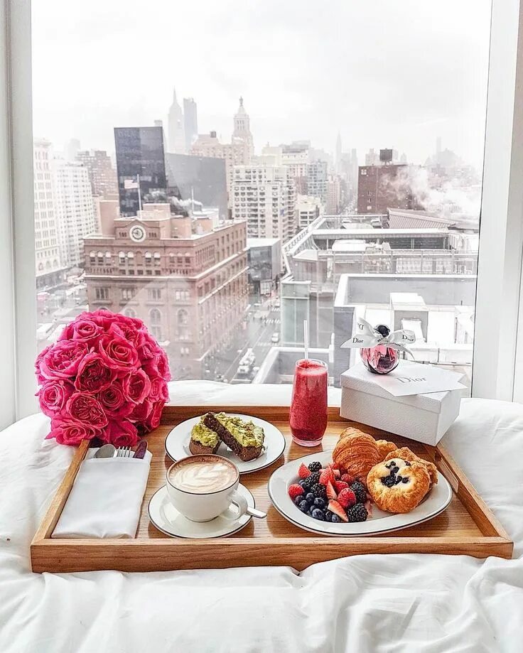 Картинка с добрым утром пинтерест New post on pinkwinged Breakfast in bed, Breakfast, Brunch