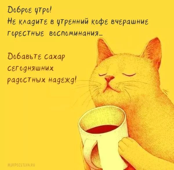 Картинка с добрым утром прикольные позитивные женщине Смешные картинки, фото и приколы про кофе: подборка КофеФана Доброе утро, Надпис