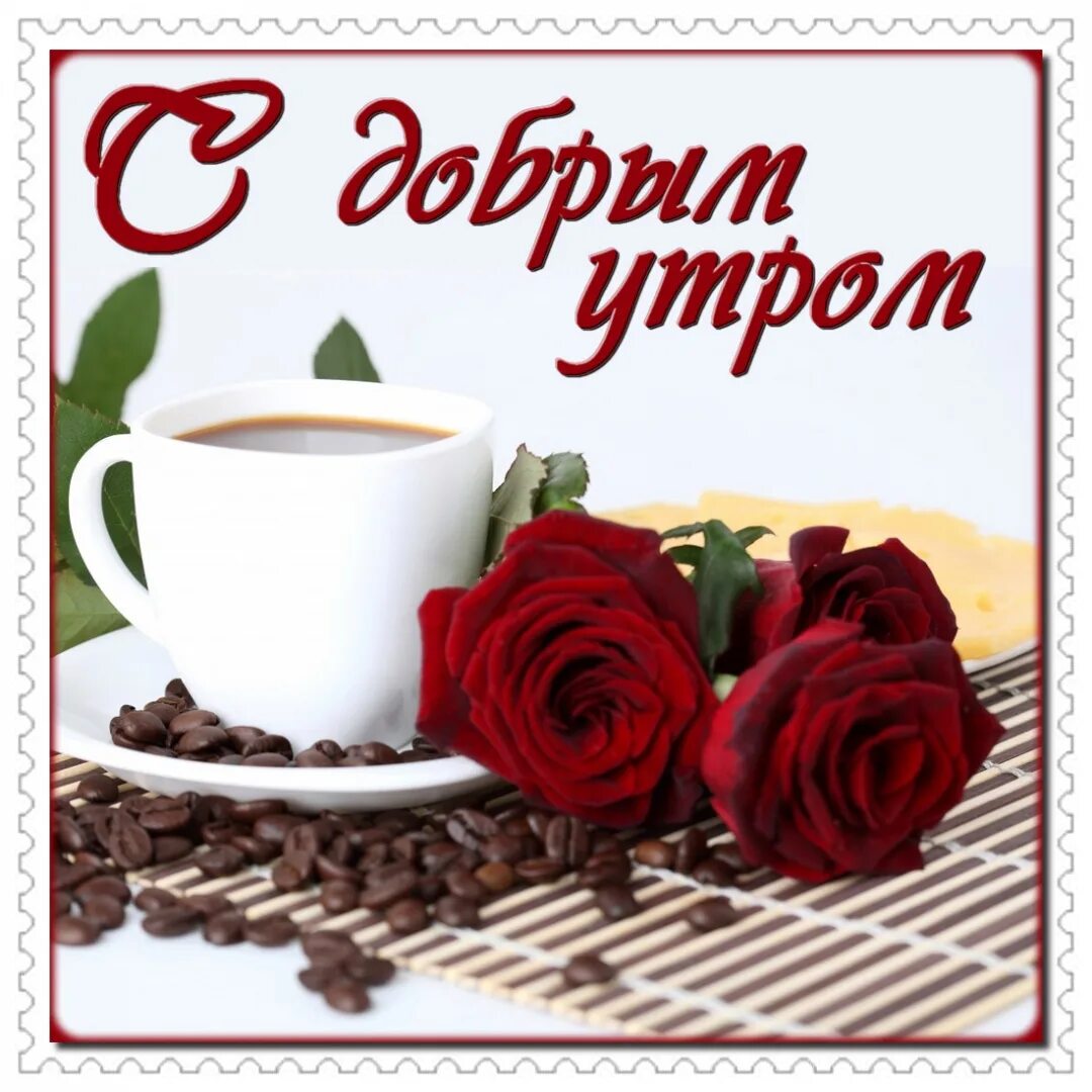 Картинка с добрым утром женщине Good morning ! 2023 МИР вокруг нас VK