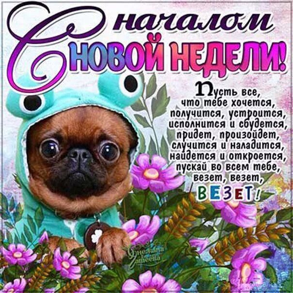 Картинка с новым рабочим днем прикольные Музыкальные открытки с началом недели