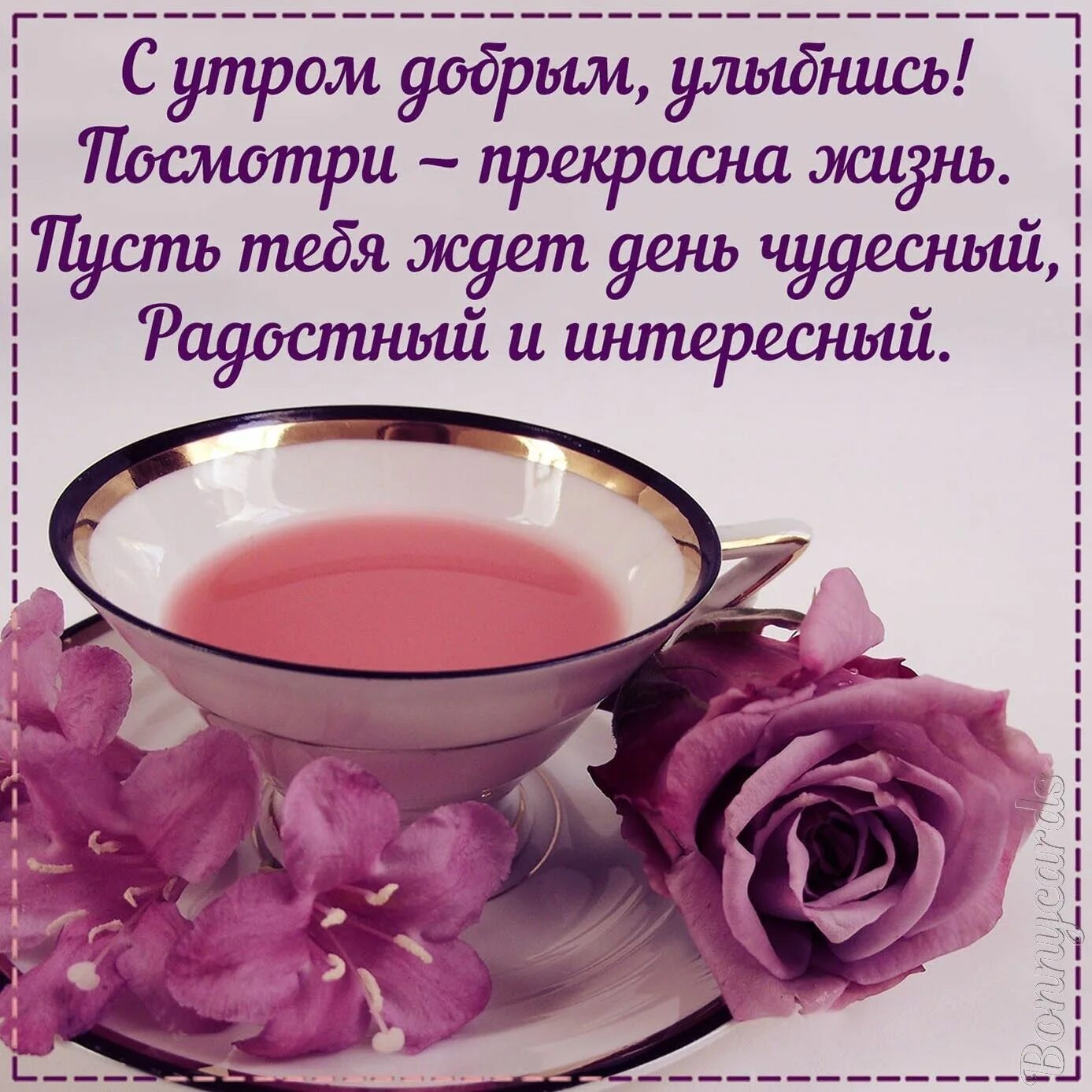Картинка с пожеланиями самого доброго утра Pin on Доброе утро!!! Instagram posts, Good morning, Smile