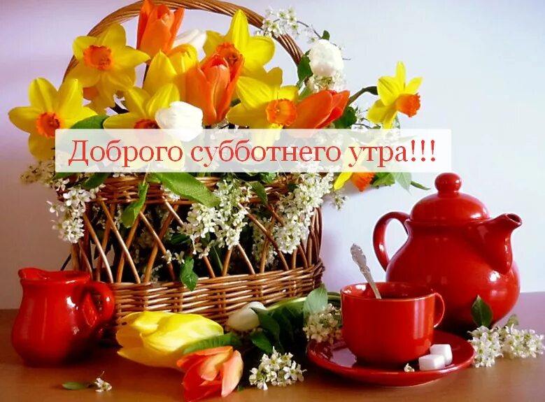 Картинка субботнего утра и хорошего дня Картинка доброе утро суббота