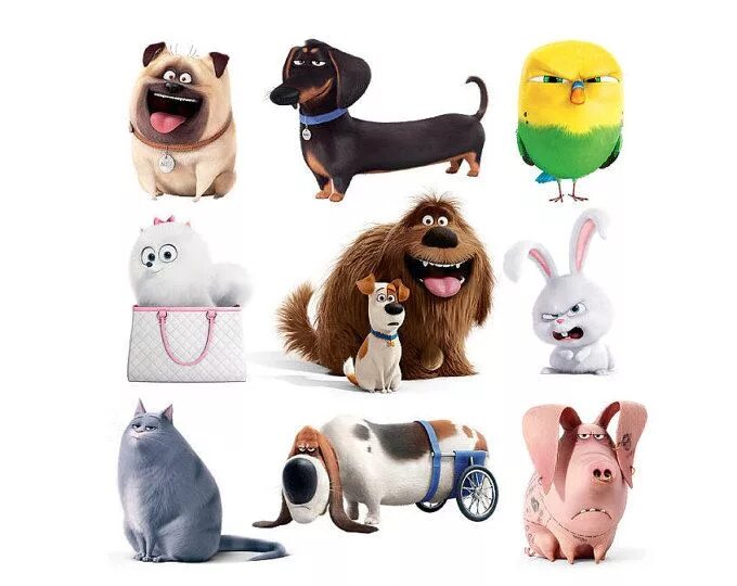 Картинка тайна домашних животных Secret Life Of Pets Thank You Tags Secret Life of pets Favor Etsy Pets, Pet ship
