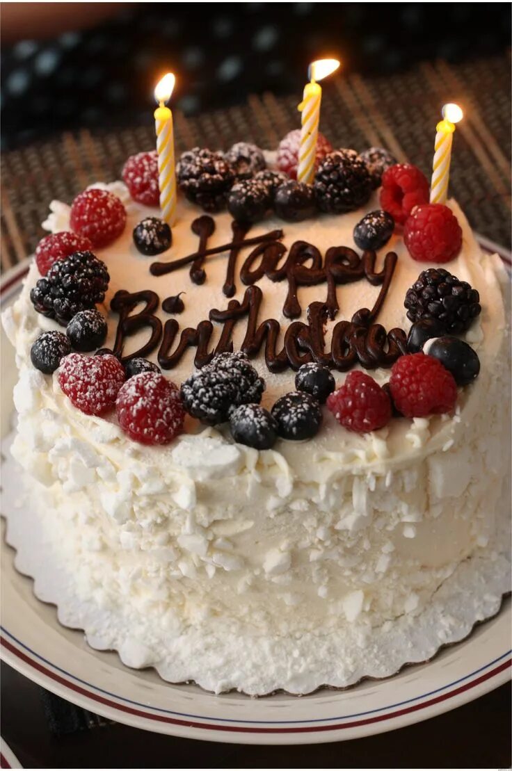 Картинка торт с днем рождения женщине Happy birthday cake photo, Happy birthday cake images, Happy birthday cakes