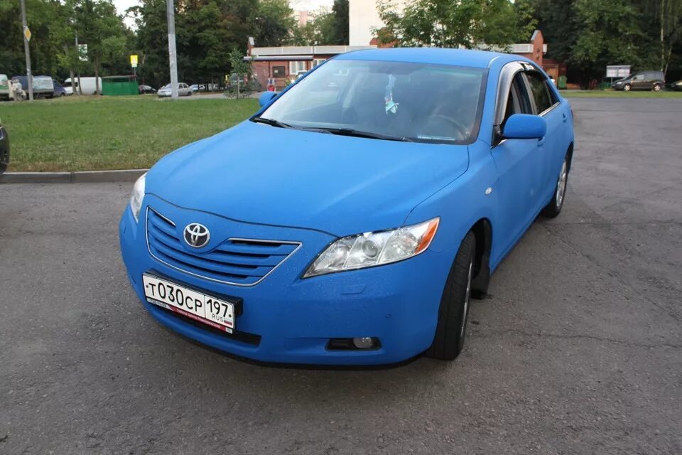 Картинка тойота камри 40 синяя цвет тюнинг Toyota Camry синий алмаз - IDWrap на DRIVE2