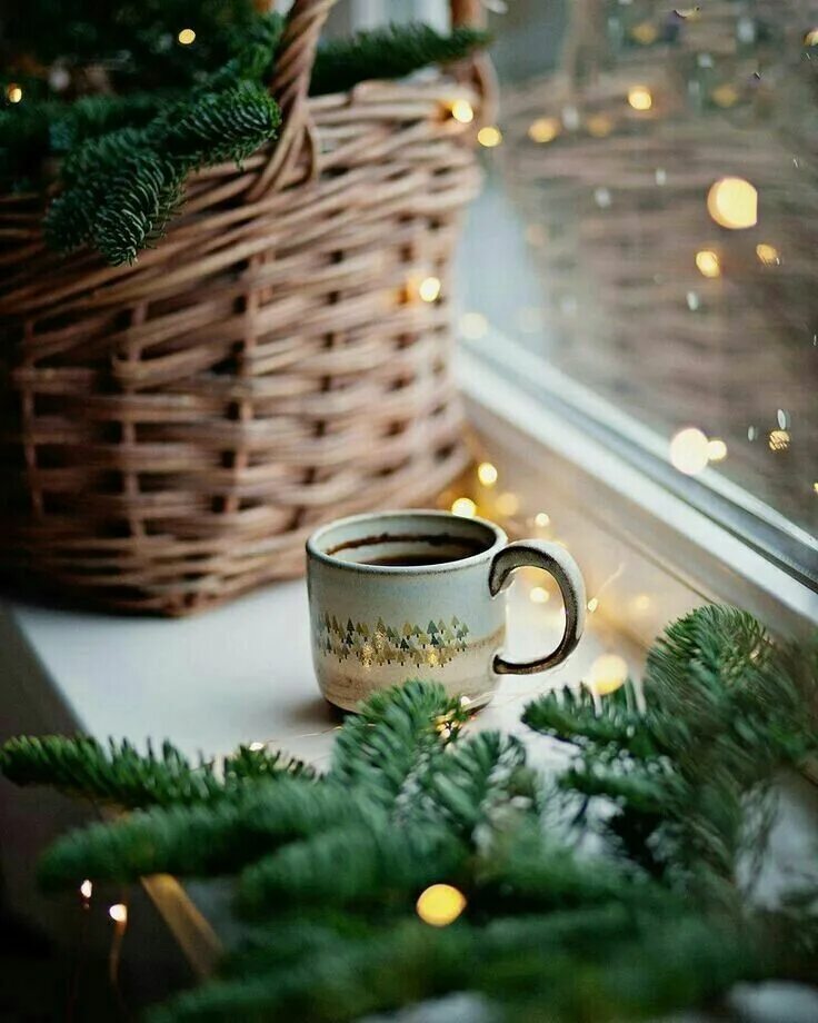 Картинка утро новый год Pin by Deb Twynam on C h r i s t m a s. 2 Xmas, Christmas decorations, Cozy chri