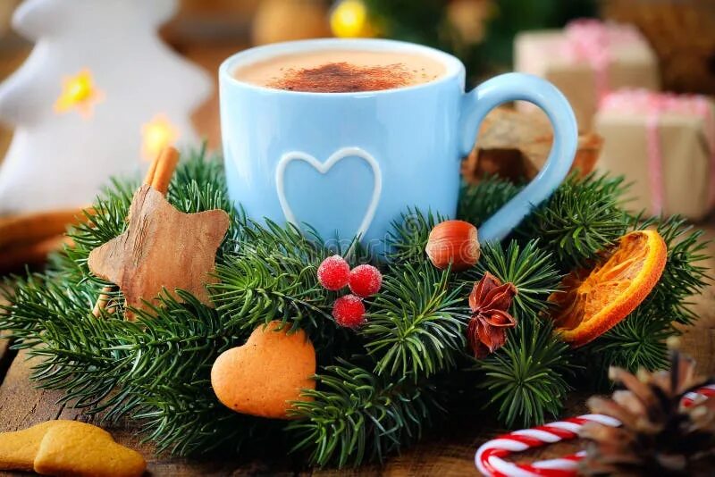Картинка утро новый год Christmas gifts stock photo. Image of celebrate, surprise - 46416086