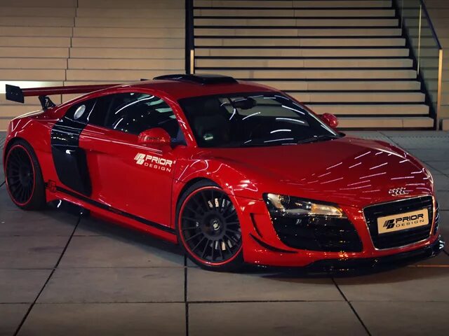 Картинки ауди тюнинг Audi R8 от тюнинг-ательье Prior Design