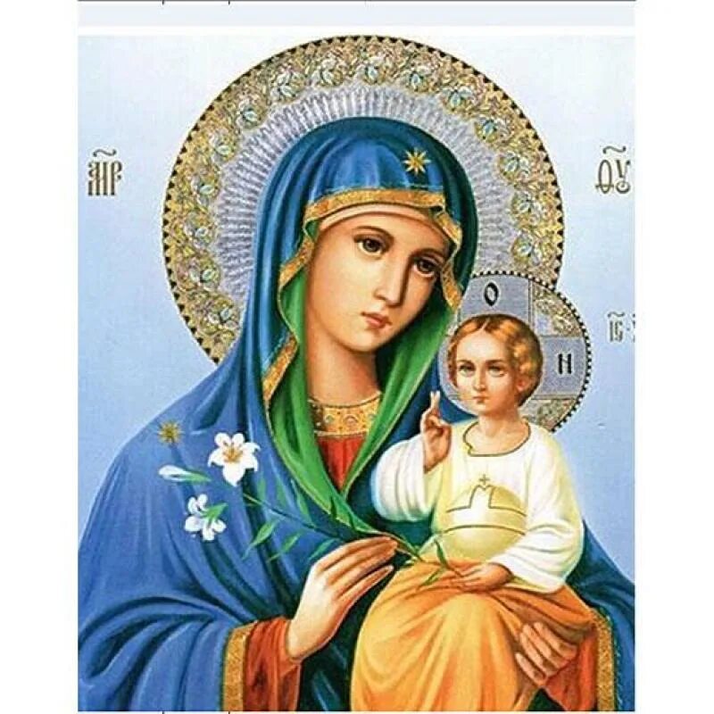 Картинки бесплатно пресвятая богородица 9style Jesus Religious Multiple Size Diamond Full Drill Living Room Decor Embroi