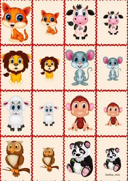 Картинки больше меньше животные Pin em Klas - Taal