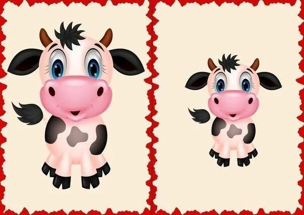 Картинки больше меньше животные okul_öncesi_büyük_küçük_çalışması Animal crafts for kids, Preschool activities, 