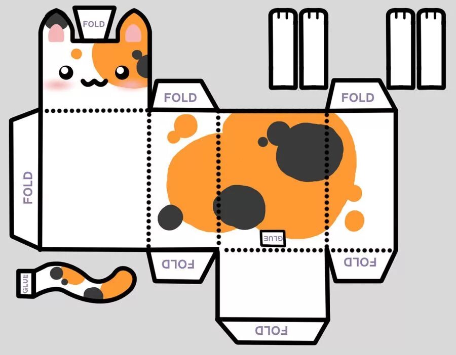 Картинки бумажных животных Пин на доске 3-D Printables