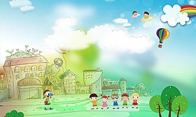 Картинки детские фоны для оформления Free Cartoon, Childlike, Child Background Images, Childlike Cartoon Child Studen