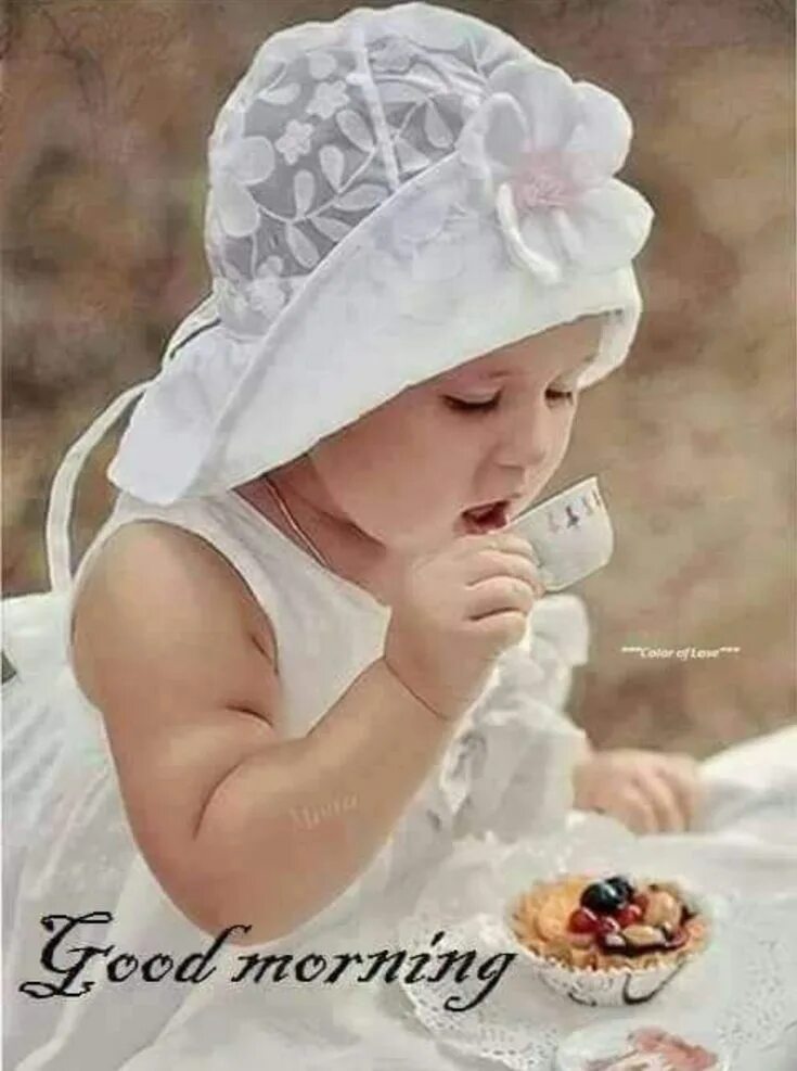 Картинки добро утро с детьми Pin by Dinesh Kumar Pandey on Good Morning Winter hats, Cute baby pictures, Good