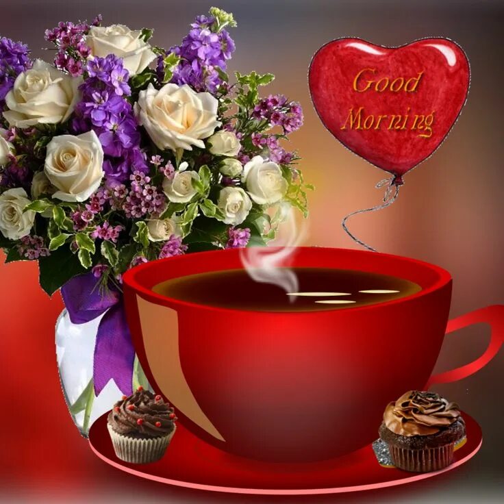 Картинки доброе утро добрый вечер цветы sonneedyta's Good Morning and Good Evening Frames - 2013 October - Good morning 