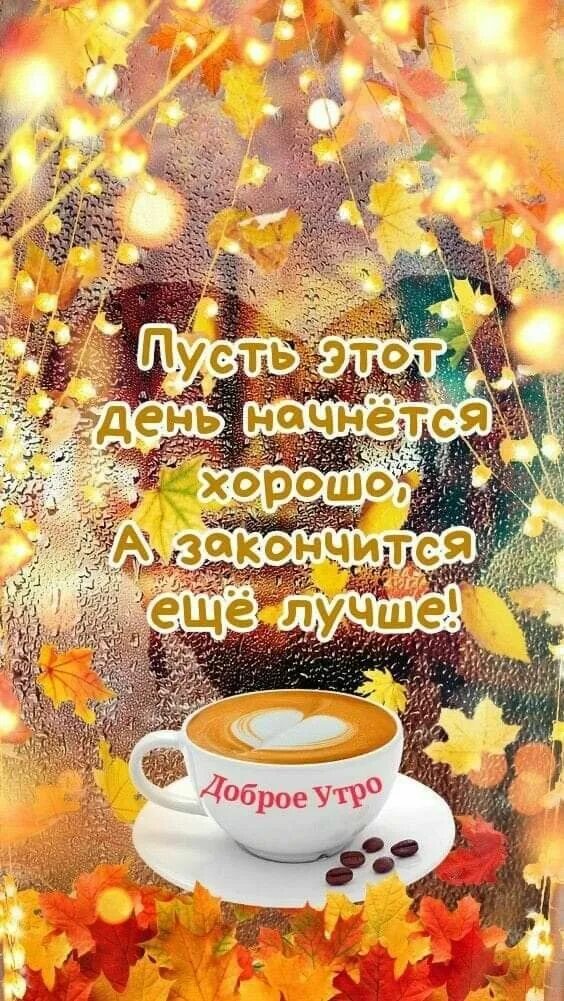 Картинки доброе утро октябрьские красивые и позитивные Пин от пользователя Лёля Galustyan на доске Осінь Доброе утро, Счастливые картин
