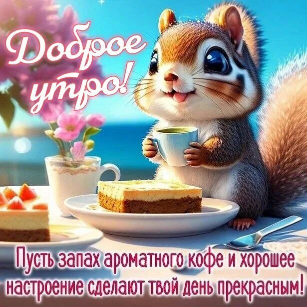 Картинки доброе утро позитивные красочные бесплатные Публикация #8615 - С Добрым утром Хорошего дня. Открытки и пожелания с добрым ут