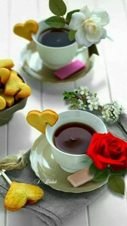 Картинки доброе утро с красивыми чашками Pin by Dragana Brenner on Kaffee ☕ Coffee breakfast, Coffee flower, Coffee snack