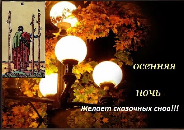 Картинки доброго осеннего вечера и спокойной ночи Pleasant dreams! Good night ! I wish you from the heart. Let the dreams you see,