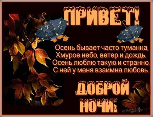 Картинки доброго сентябрьского вечера и спокойной ночи ✨ #СпокойнойНочи@irani_sobti ✨ Fabulous dreams, friends !! ! 2021 VK