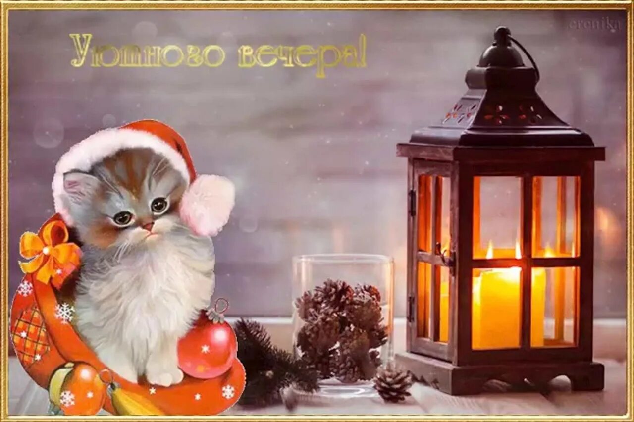 Картинки доброго вечера новинки 2024 Cozy evening ! 2023 Красивые открытки и поздравления с праздниками VK