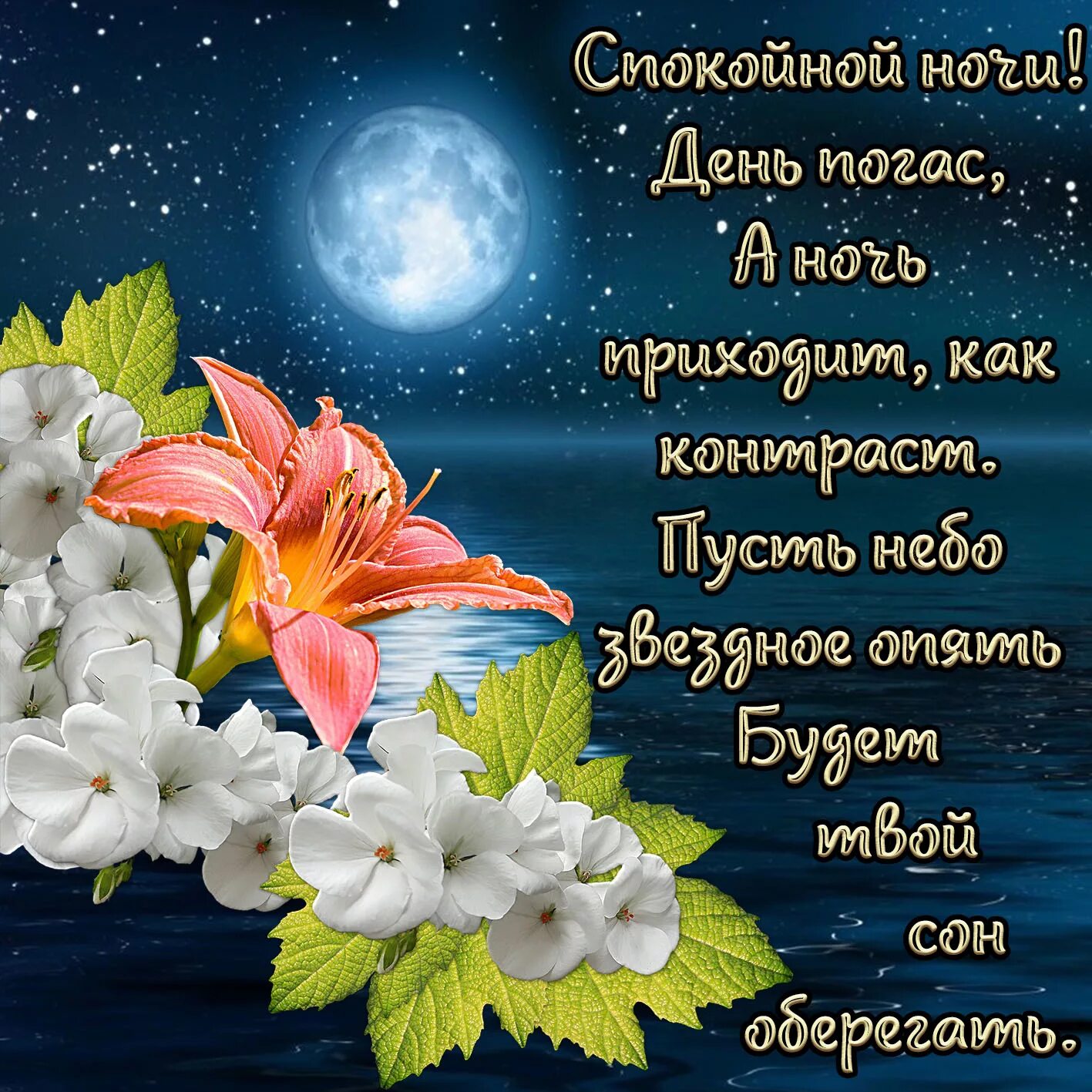 Картинки доброй ночи сентября с пожеланиями красивые Пусть луна нам светила: найдено 89 изображений