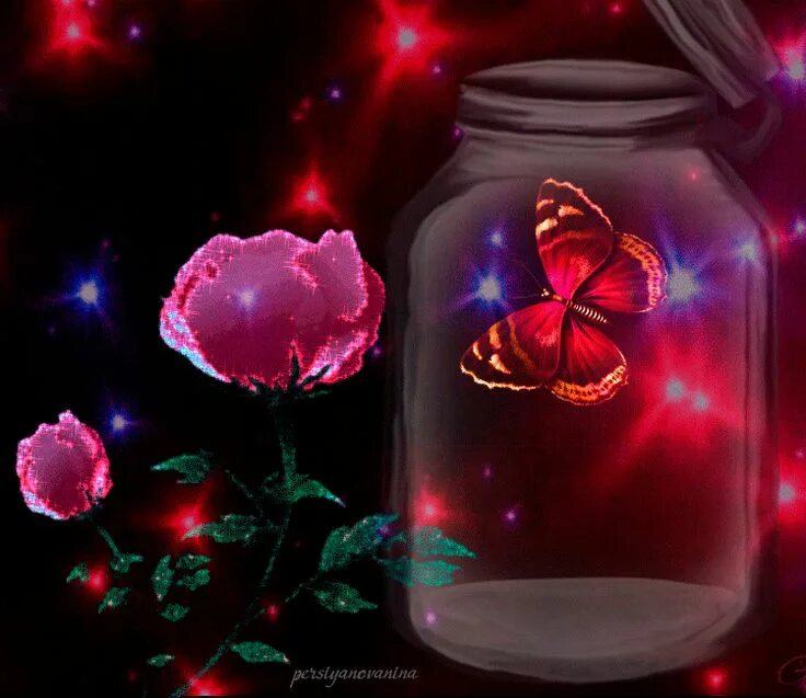 Картинки добрый вечер движущиеся необычные Guerreira da Luz & Metamorfose d'alma Butterfly images, Butterfly art, Good nigh