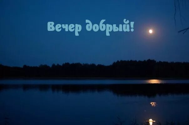 Картинки добрый вечер лес Картинки с надписями "Доброго вечера" - 26 стр.