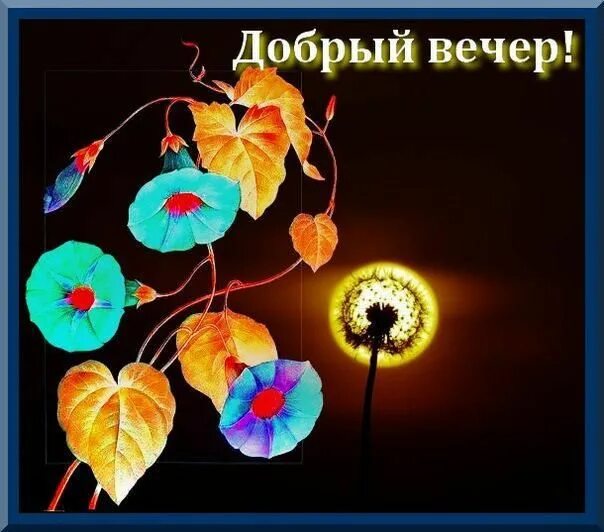 Картинки добрый вечер летние необычные Открытка картинка добрый вечер открытка добрый вечер открытка доброго вечера отк