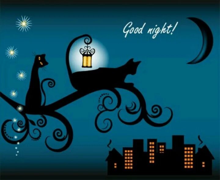 Картинки добрый вечер мультяшные Good night, witches Good night gif, Good night greetings, Good night image