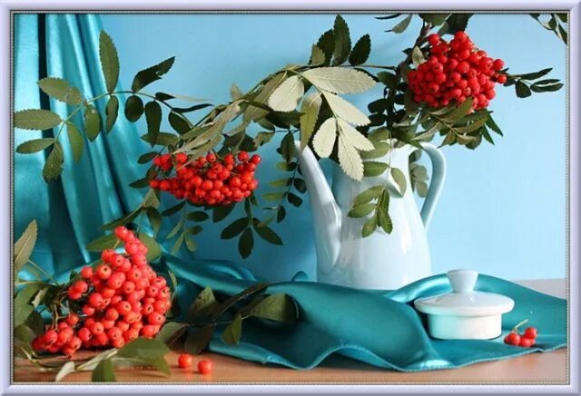 Картинки добрый вечер с рябиной Acerola Decor, Home decor, Acerola