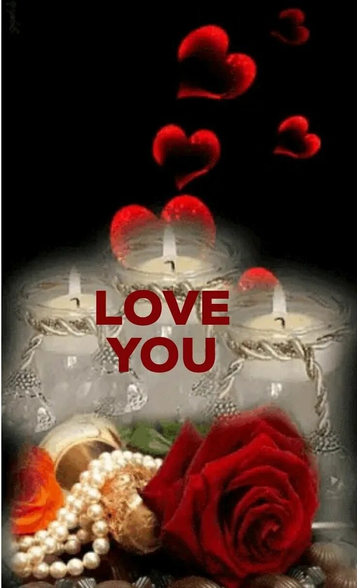 Картинки добрый вечер с сердечками Love you sweet heart ♥ Birthday wishes, Love you, Black picture