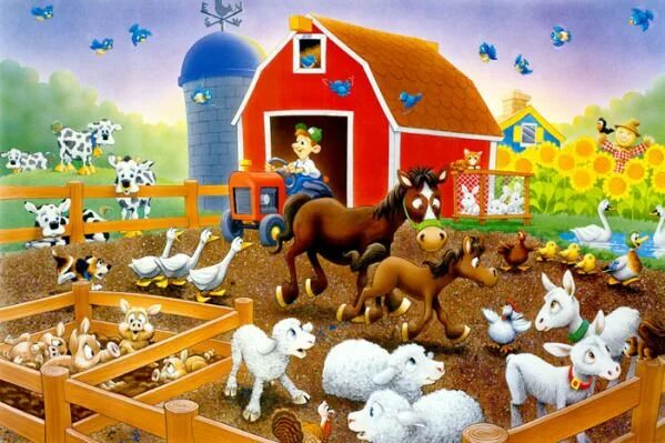 Картинки фермы с животными Expresión Oral - Pragmática Farm pictures, Farm animals, Projects for kids