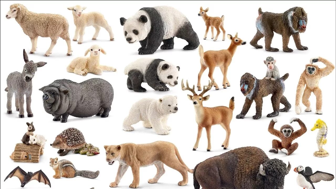 Картинки фигурок животных ANIMAL Модели животных отзывы