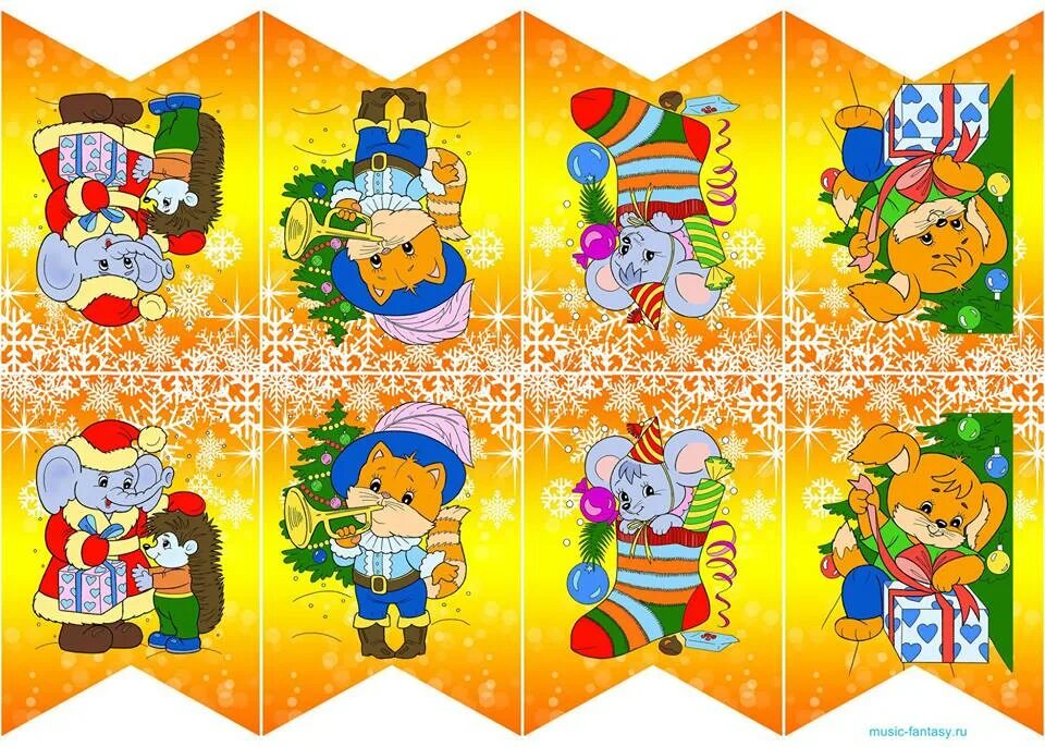 Картинки флажки на новый год Новогодние флажки фото - DelaDom.ru