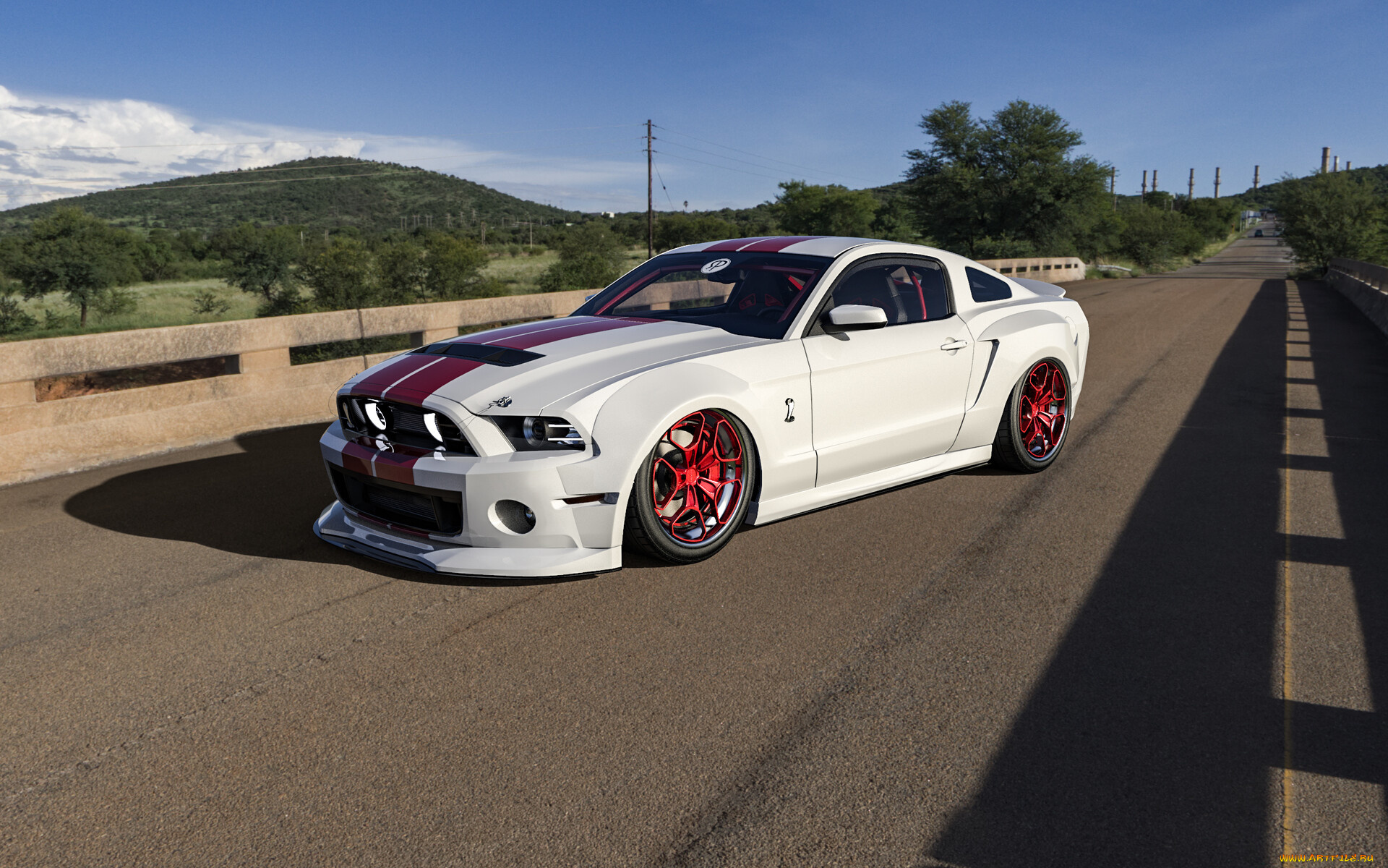Картинки форд тюнинг Скачать обои ford, mustang, shelby, gt500, 2013, автомобили, виртуальный, тюнинг
