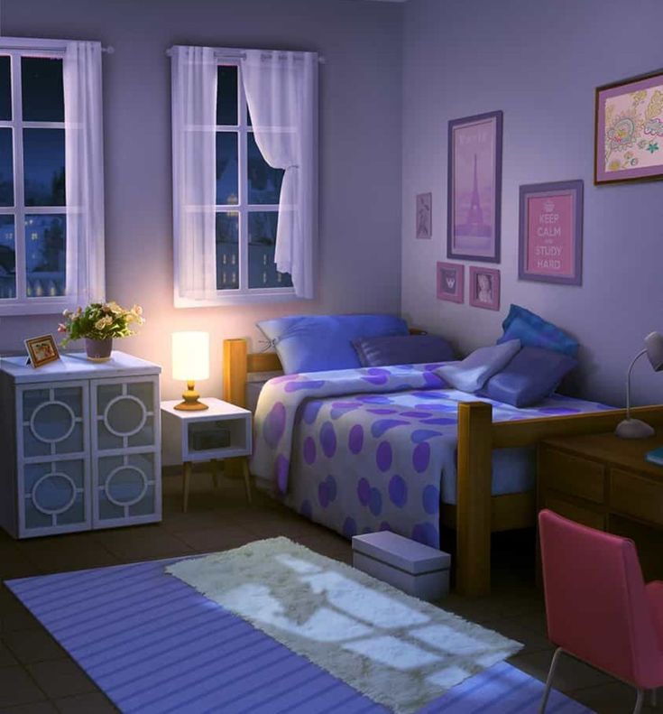 Картинки фото комнат Chambre anime Living room background, Bedroom designs images, Bedroom design