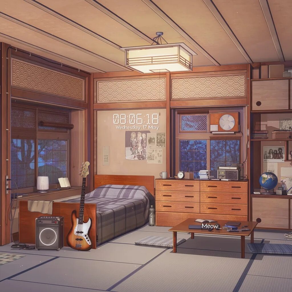 Картинки фото комнат Мастерская Steam::Typical retro anime room