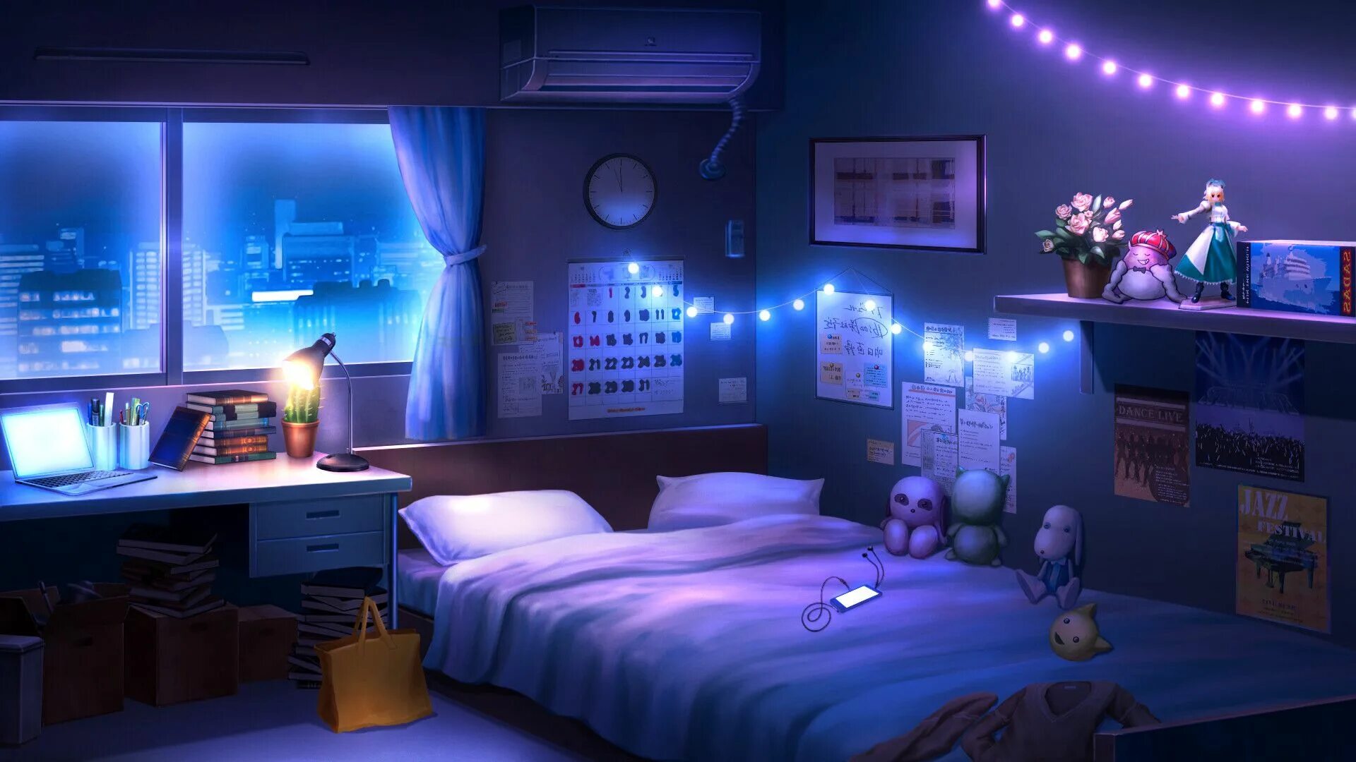 Картинки фото комнат Chill Room- 2D Background Game/ Anime, ChristianMS Тесные комнаты, Темные комнат