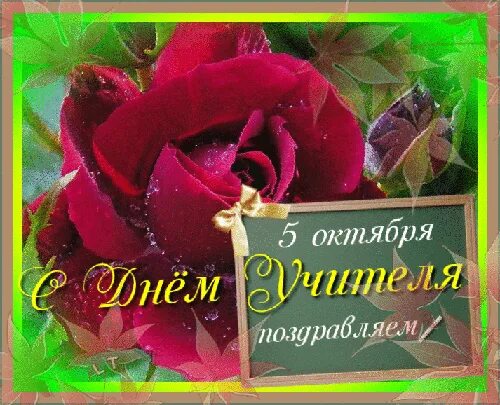 Картинки гифки с днем учителя мерцающие Сценарий праздника на тему "День учителя"