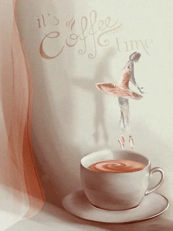 Картинки гифы доброе утро красивые прикольные Pin by AZ Christina T on Ballet Good morning coffee gif, Good morning coffee, Go