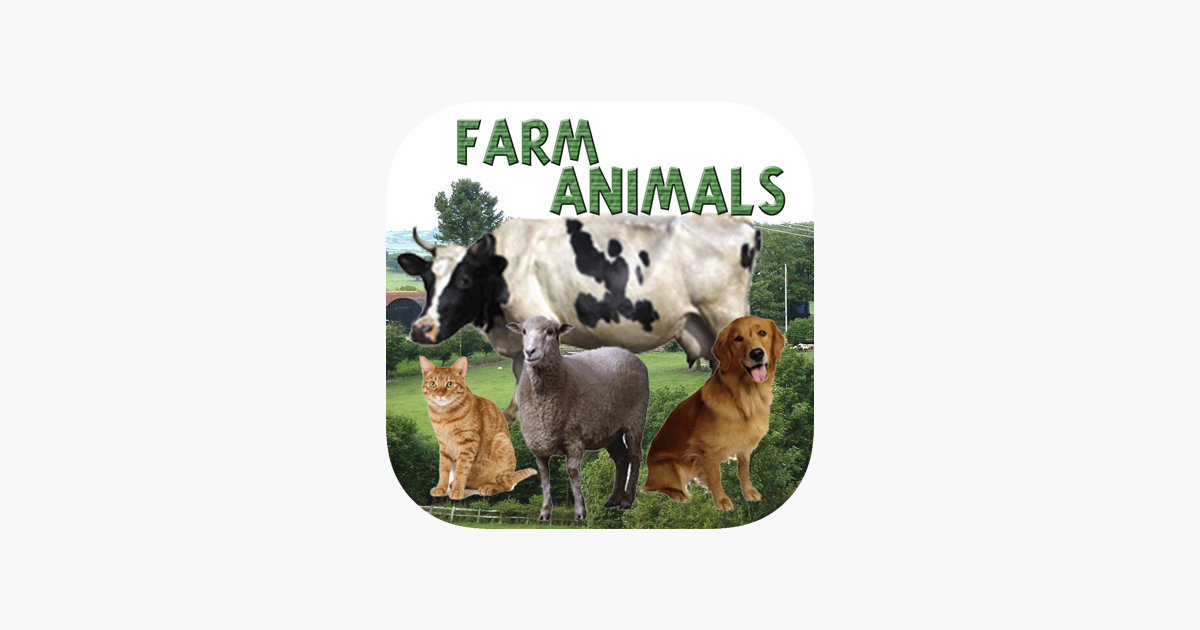 Картинки голоса животных App Store: Животные на ферме.