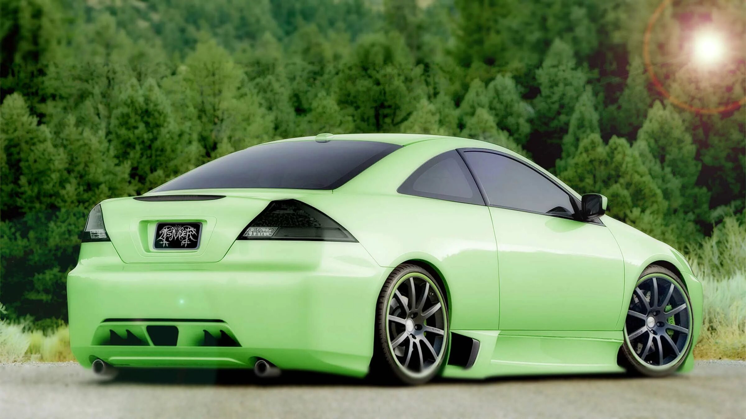 Картинки хонда тюнинг Wallpaper : 2400x1350 px, accord, cars, coupe, Honda, Japan, Sedan, tuning, whee