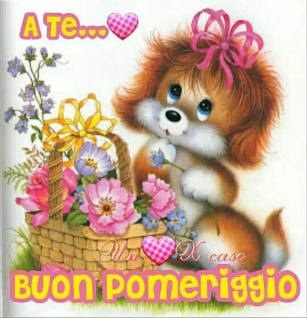 Картинки хорошего дня и настроения ребенку 243) Immagini e Frasi di buon pomeriggio da scaricare gratis - BuongiornoSpecial