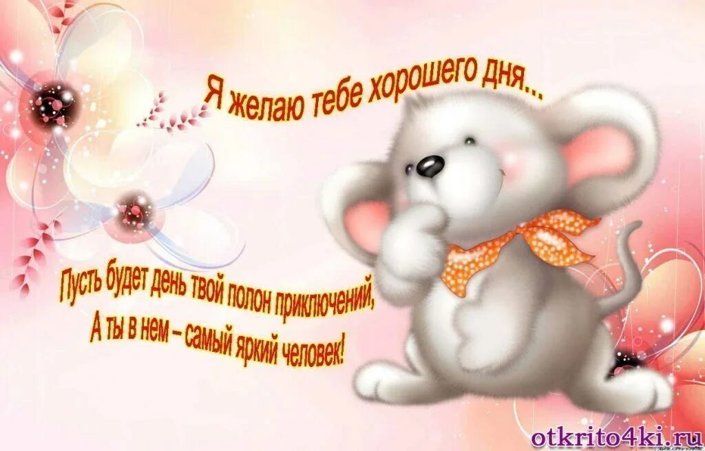 Картинки хорошего дня и отличного любимому Хорошего дня. Открытка (плейкаст)