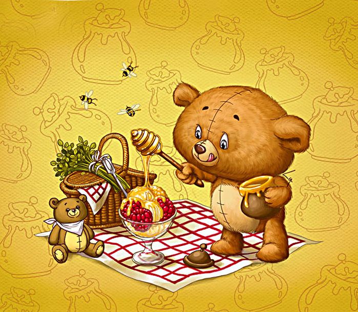 Картинки хорошего дня мишки Épinglé sur Animalitos y bichitos