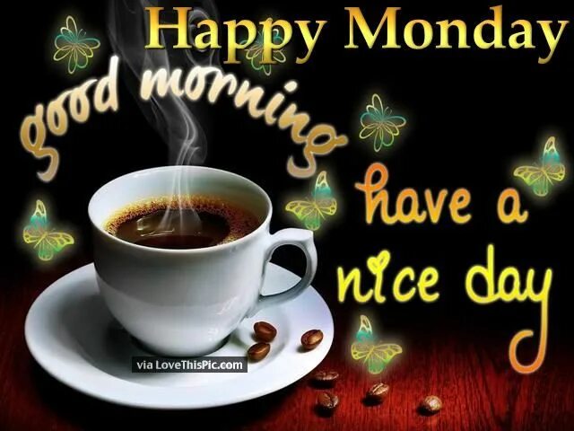 Картинки хорошего дня на английском языке Happy Monday Good Morning Have A Nice Day Good morning wallpaper, Happy monday m