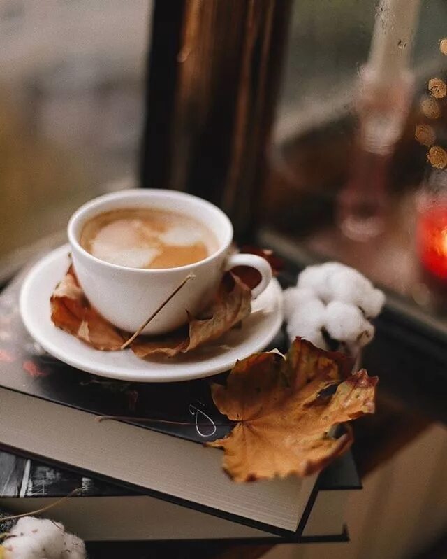 Картинки хорошего дня октябрь кофе 25 Cozy Autumn inspiration - A stylish and cozy home #autumn #fall cozy at home 